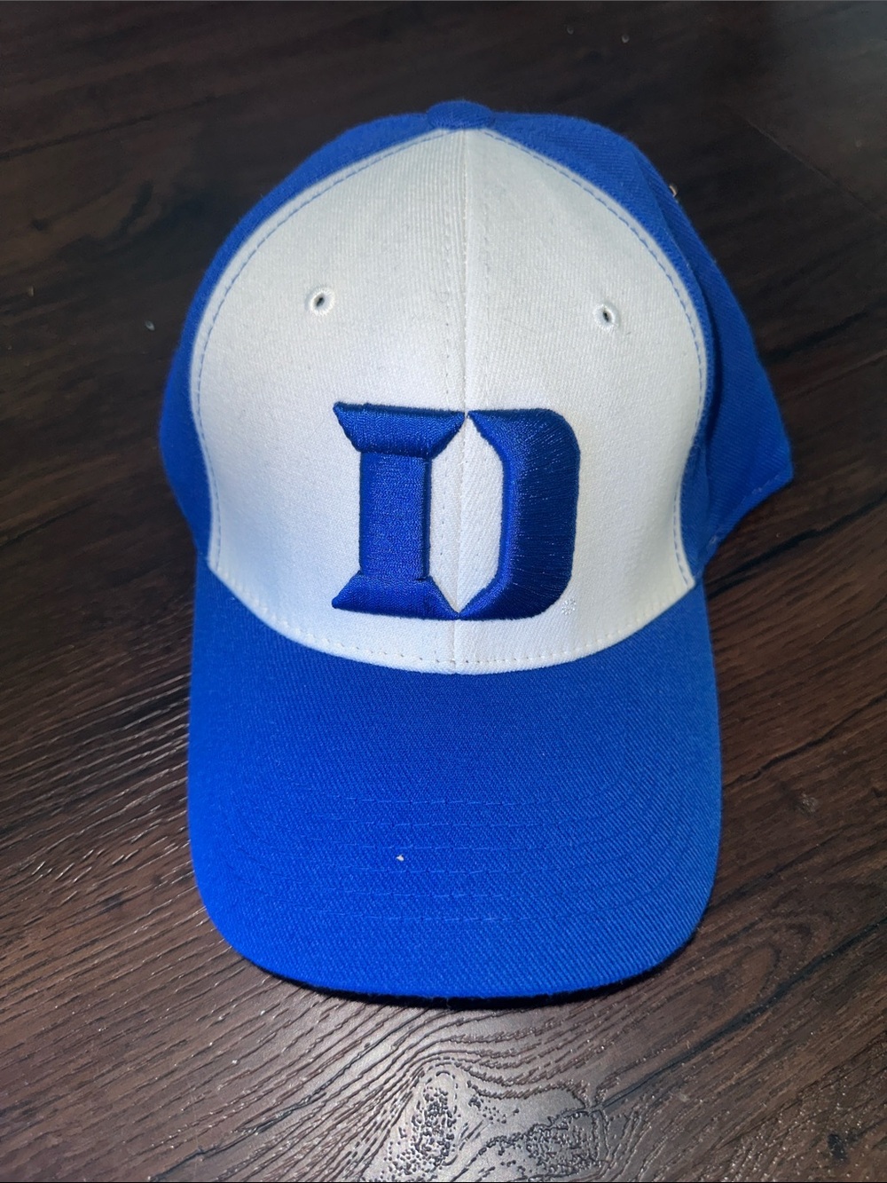 Duke Blue and White Baseball Cap
